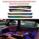 Mercedes Benz E Class W212 W213 Görünüm Yan Trim Ambiyans Seti - 3