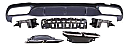 Mercedes Benz E Class W213 17-20 E63 Karbon Arka Difüzör With Pipe