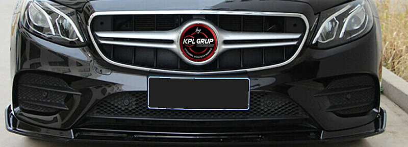 Mercedes Benz E Class W213 AMG Grille Silver Panjur - 2