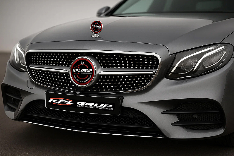 Mercedes Benz E Class W213 Diamond Grille Silver Panjur - 2