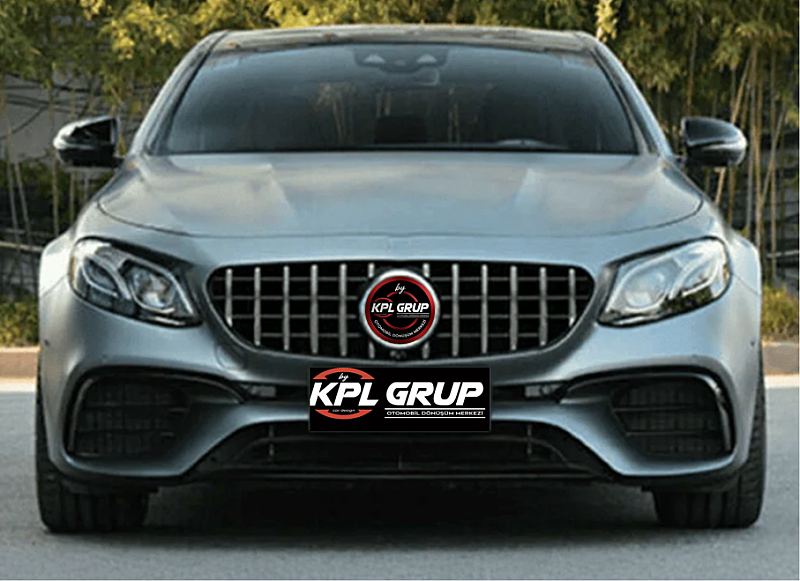 Mercedes Benz E Class W213 E63 GT Grille Silver Panjur - 2