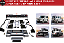 Mercedes Benz G Class 2002-2018 W463 Upgrade to Brabus - 2