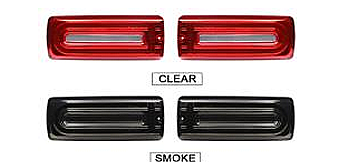 Mercedes Benz G Class 2012 W463 Upgrade to W464 Stop Seti (Clear-Black)  - 1