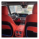 Mercedes Benz G Class 2013+ Versiyon 2 W463 İç Yükseltme Kiti W464 (Kırmızı+Siyah) - 3