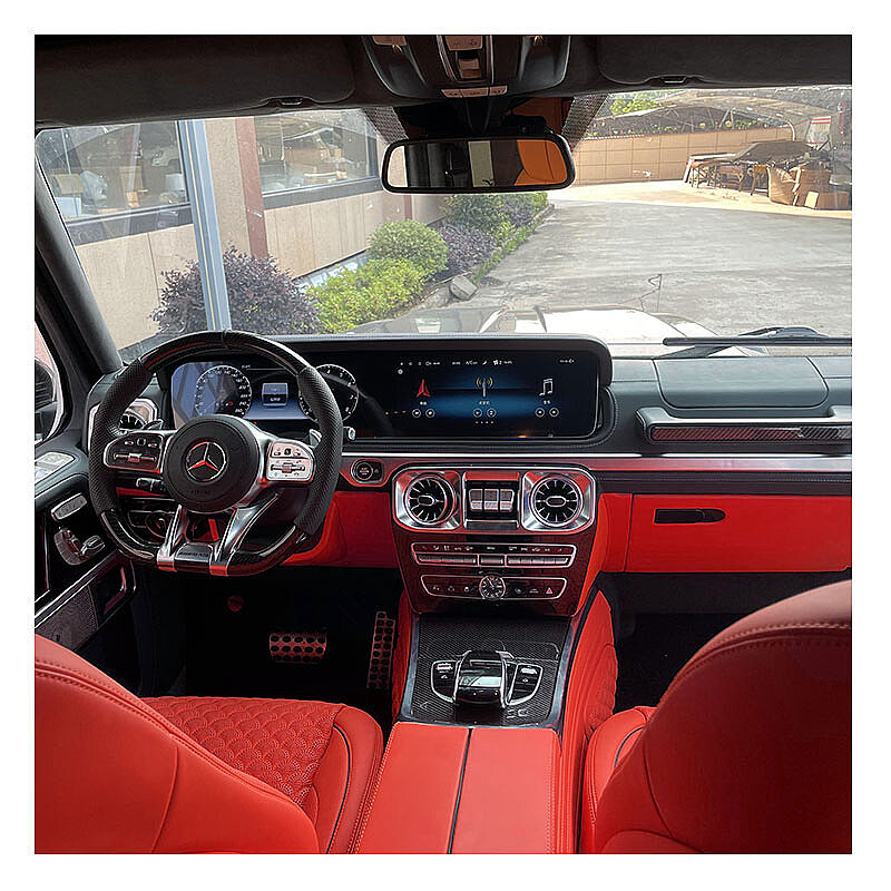 Mercedes Benz G Class 2013+ Versiyon 2 W463 İç Yükseltme Kiti W464 (Kırmızı+Siyah) - 4