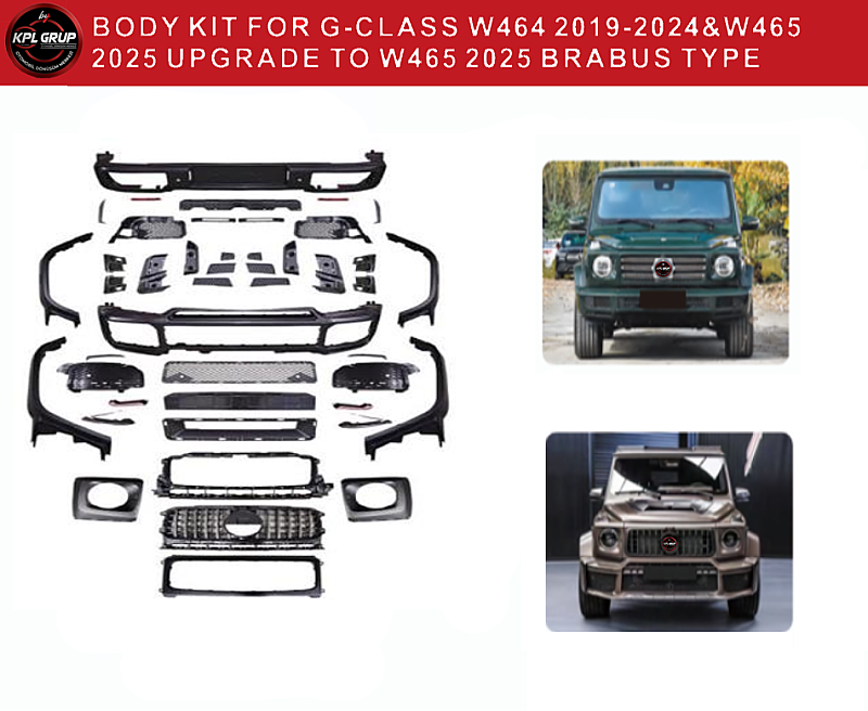 Mercedes Benz G Class W464 2019+ Brabus Body Kit - 2
