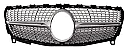 Mercedes Benz W176 2015-2018 Diamond Grille Silver Panjur