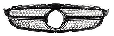 Mercedes Benz W205 AMG Grille Black Ön Panjur - 1