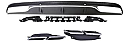 Mercedes Benz W205 C63 Krom Arka Difüzör Pipe 