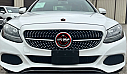 Mercedes Benz W205 Diamond Grille Black Ön Panjur - 2