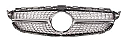 Mercedes Benz W205 Diamond Grille Silver Ön Panjur