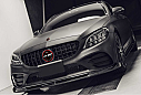 Mercedes Benz W205 GT Grille Black Ön Panjur - 2