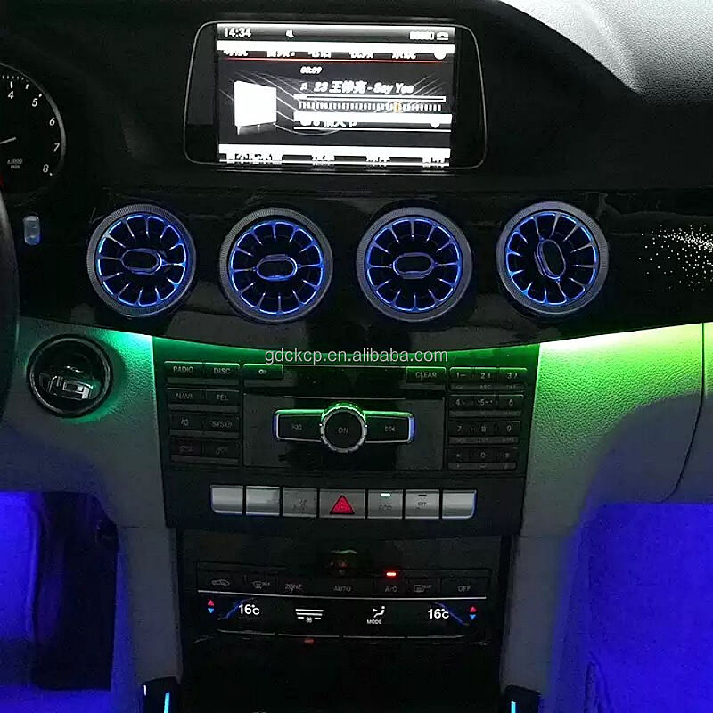 Mercedes Benz E Class W212 W213 Görünüm Ön Işıklı Trim Ambiyans - 2