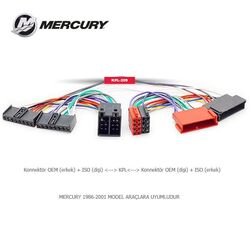 Mercury Araçlara Uyumlu İso T Kablo Orjinal Dönüştürme Soketi - 1