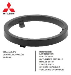 Mitsubishi Ön Kapı Yerlerine 16 Cm Hoparlör Kasnağı - 3