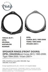 Opel Araçlara Ön Kapı Yerlerine 16 cm Hoparlör Kasnağı - 3