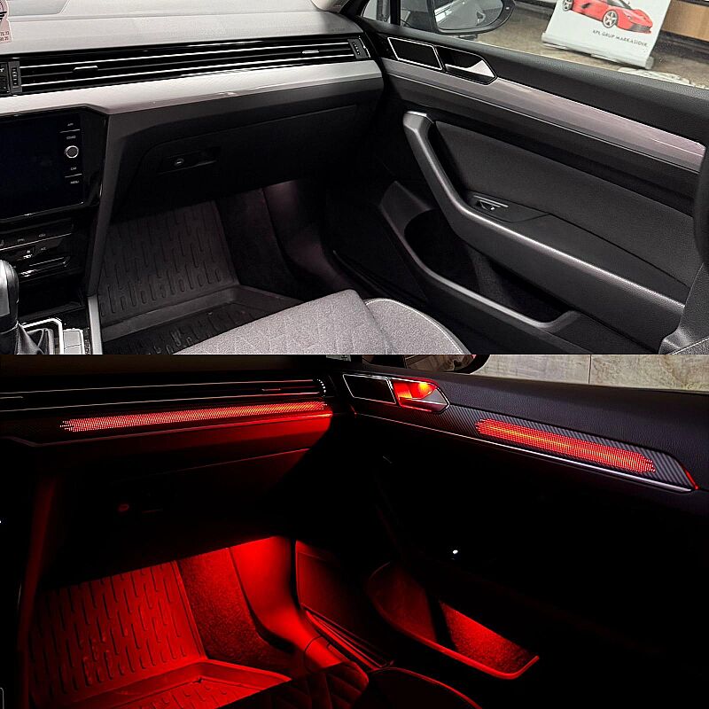 Volkswagen Passat B 8.5 Carbon Trimli İç Ambiyans Aydınlatması - 4