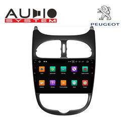 Peugeout 206 Araçlara 4+64GB Android Multimedya Navigasyon Oto Teyp - 1