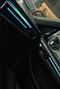 Porsche Macan 2014 Trimli İç Ambiyans Uygulaması