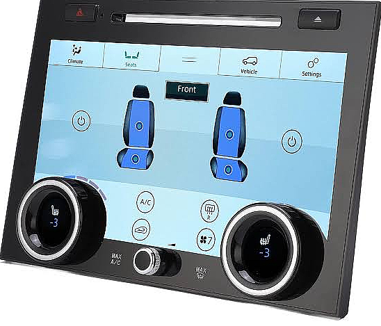 Range Rover Sport CarPlay Dijital Klima Kontrol Paneli - 2