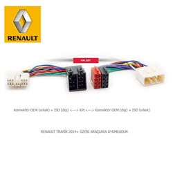 Renault Trafic Araçlara İso T Kablo Orjinal Dönüştürme Soketi - 1