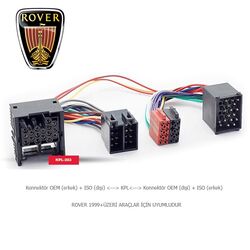 Rover Araçlara Uyumlu İso T Kablo Orjinal Dönüştürme Soketi - 1