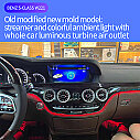 Mercedes Benz S Class W221 W222 Görünüm Trimli Ambiyans 