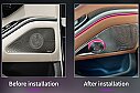 Mercedes Benz S Class W223 Arka Motorlu Tweeter Kapakları 