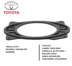 Toyota Araçlara Arka Kapı Yerlerine 16 Cm Hoparlör Kasnağı - 2