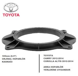 Toyota Araçlara Arka Kapı Yerlerine 16 Cm Hoparlör Kasnağı - 1