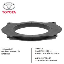 Toyota Araçlara Arka Kapı Yerlerine 16 Cm Hoparlör Kasnağı - 2