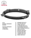 Toyota Araçlara Ön Kapı Yerlerine 16 Cm Hoparlör Kasnağı - 2