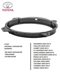 Toyota Araçlara Ön Kapı Yerlerine 16 Cm Hoparlör Kasnağı - 2