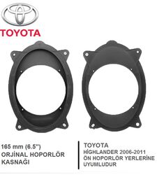 Toyota Highlander Ön Kapı Yerlerine 16 Cm Hoparlör Kasnağı - 4