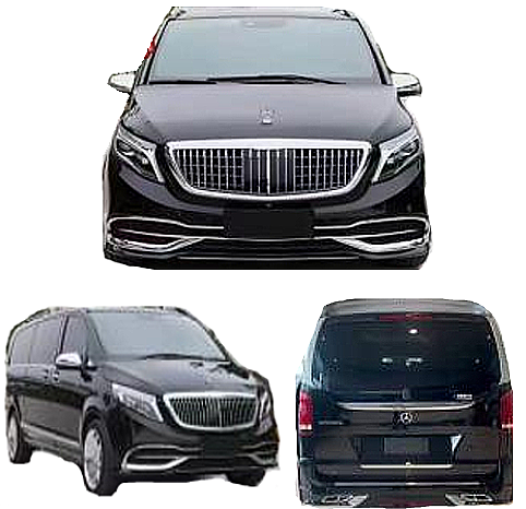 Mercedes Benz Vito W447 Maybach Kaputlu Body Kit Seti VB01 - 2