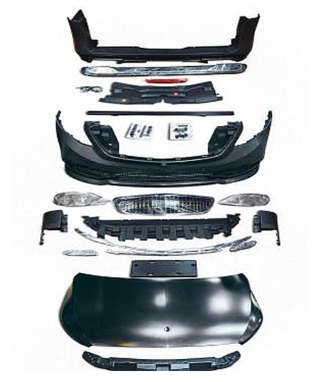 Mercedes Benz Vito W447 Maybach Stil Kapotlu Tampon Seti - 1