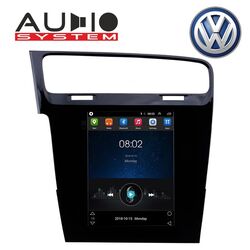 Volkswagen Golf 7 Araçlara 1+16GB Uyumlu Tesla Model Android Multimedya - 1