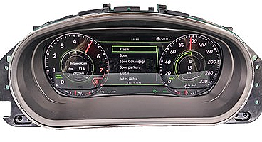 Volkswagen Passat B7 2D Hayalet Ekran - 1