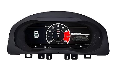 Volkswagen Scricco 2010-2016 3D Linüx Hayalet Gösterge Paneli - 1